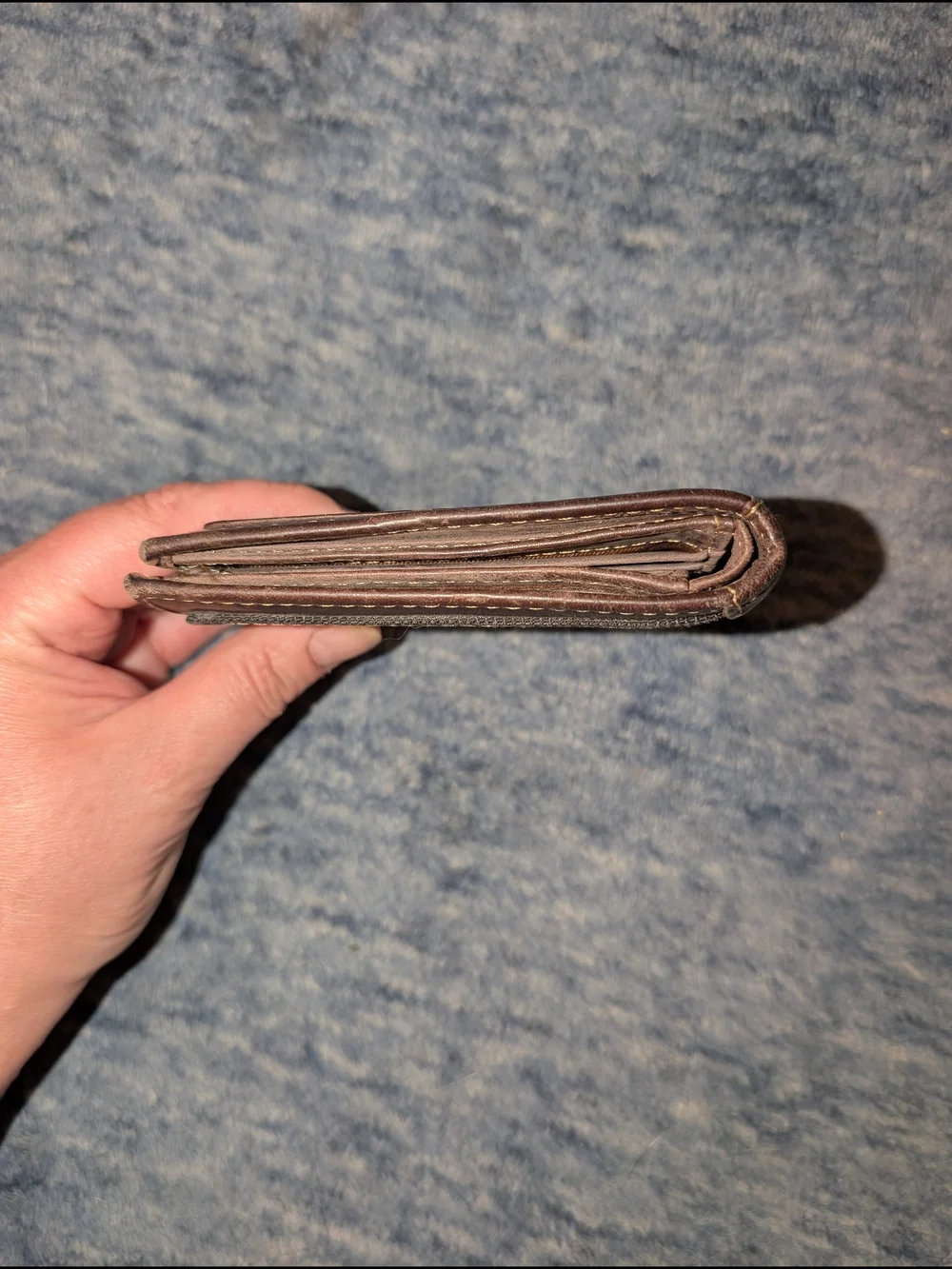 Carhartt Dark Brown Leather Wallet